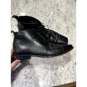 Hugo Boss Leather Boots -‎ Size 9